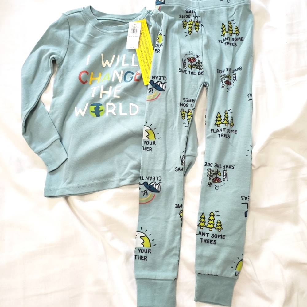 COPY - I will change the world pajamas